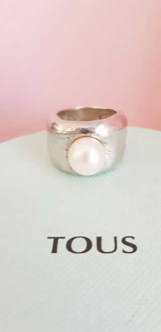 Anillo Tous Duna plata 