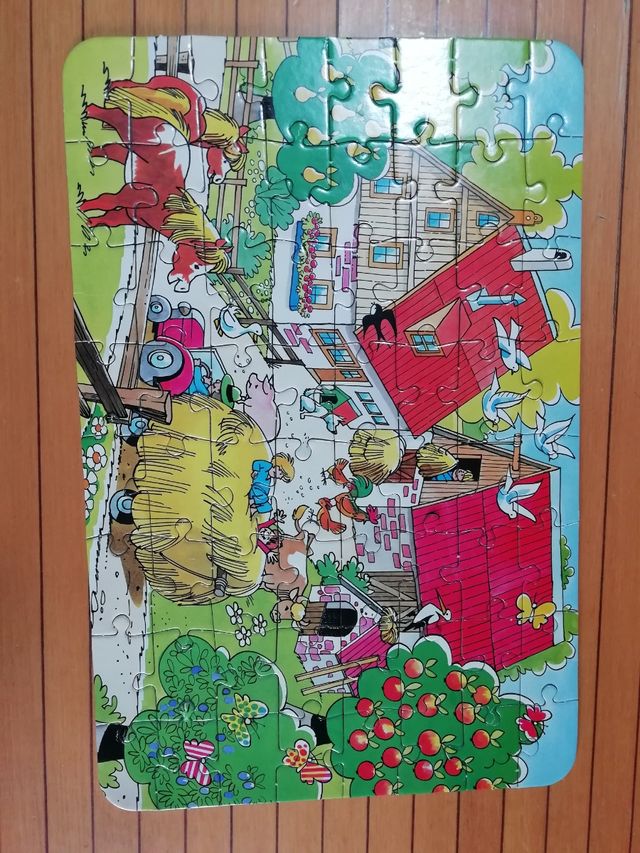 Puzzle 64 pezzi "On the farm"