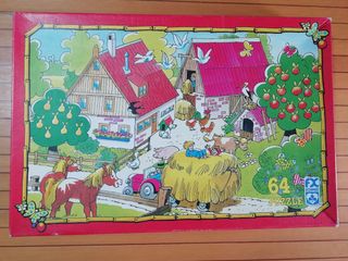 Puzzle 64 pezzi "On the farm"