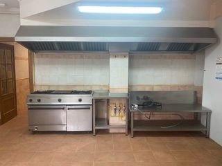 Campana extractora cocina indistrial