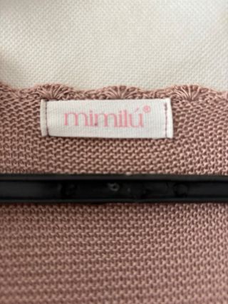 Chaqueta niña comunión rosa