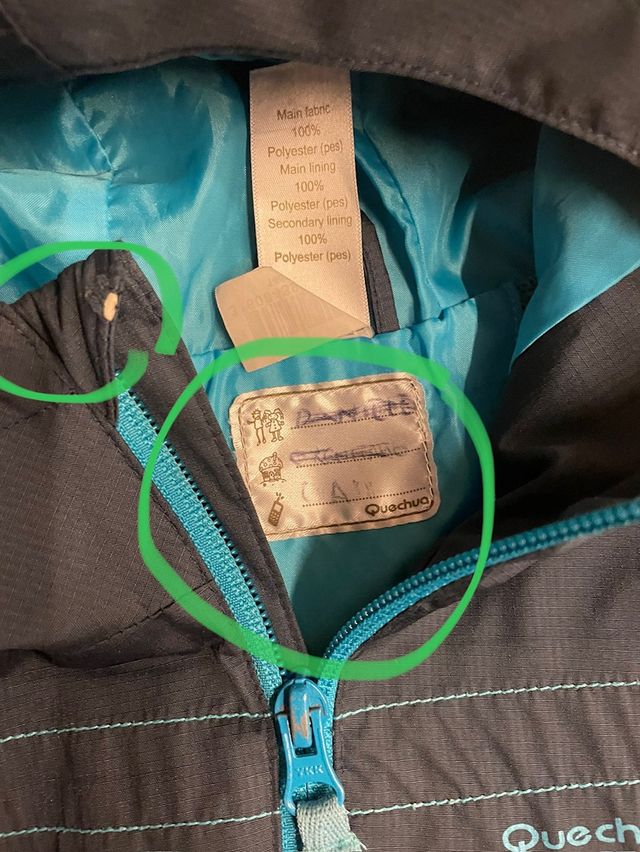 Giacca antivento bambino 4 anni