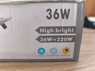 Lampara LED techo 36W - Driverless