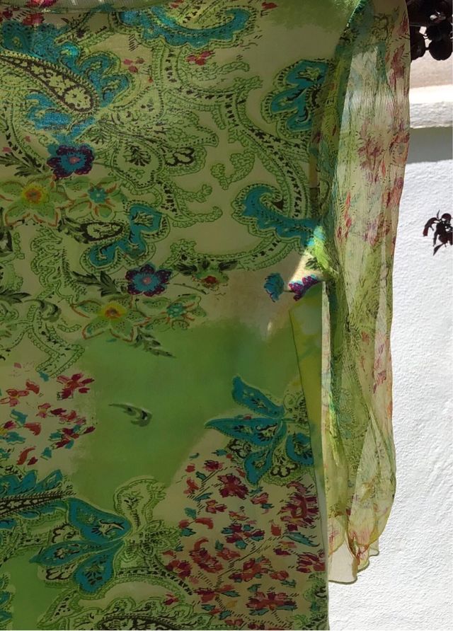 René Derhy camiseta manga transparente