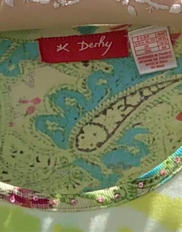 René Derhy camiseta manga transparente