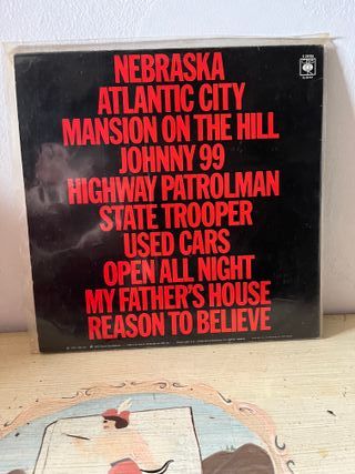 Vinilo Bruce Springsteen – Nebraska ESP 1989