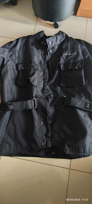 Chaqueta de moto textil