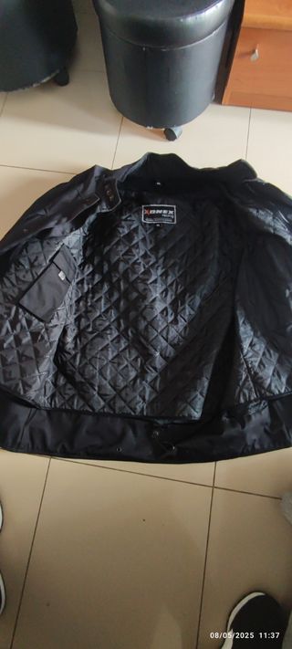 Chaqueta de moto textil