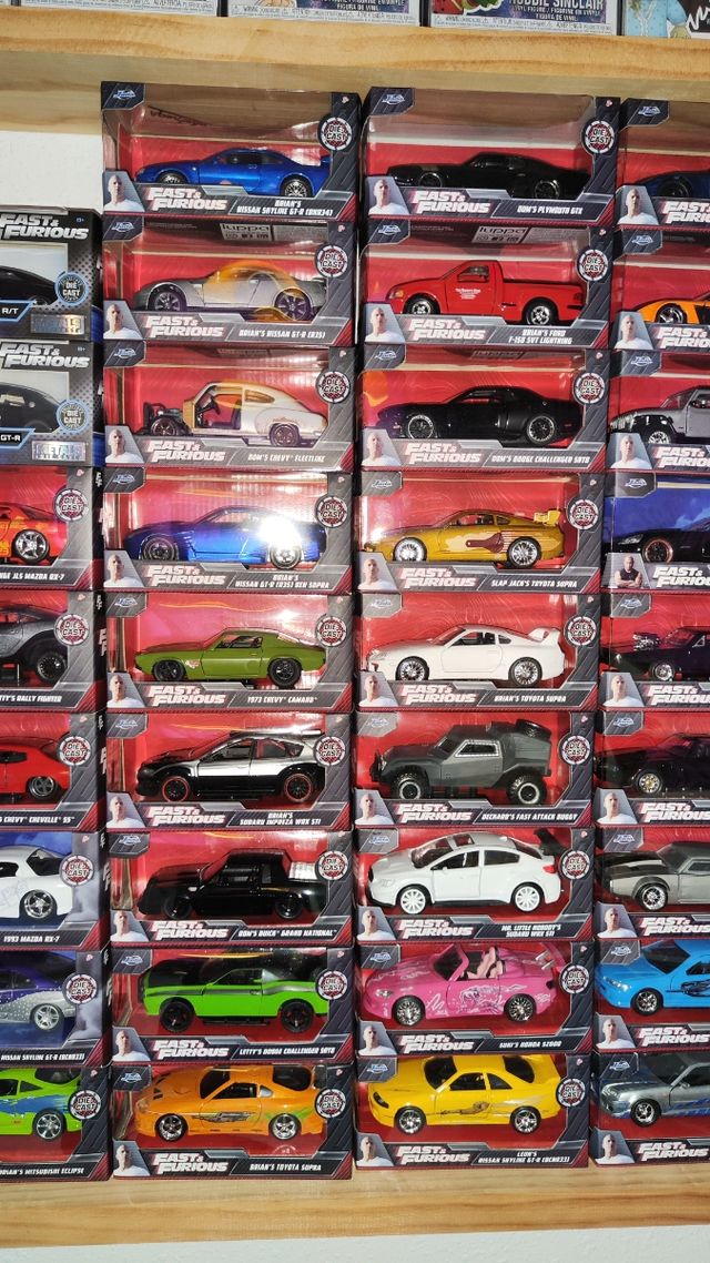 Colección Fast and Furious Cars Jada