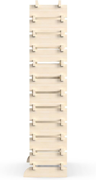 Cantinetta Portavino in Legno con 120 Scomparti Po