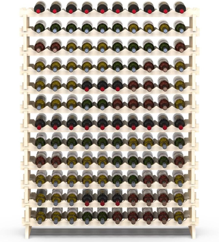 Cantinetta Portavino in Legno con 120 Scomparti Po