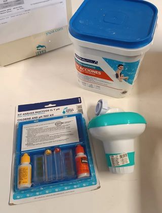 PISCINA + EXTRAS+ KIT MANTENIMIENTO 