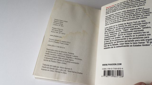 ¡Qué buen consejo!, George Lois