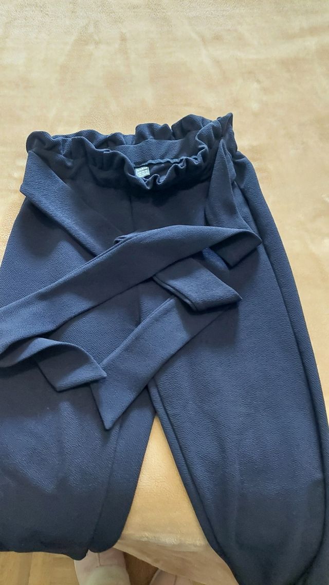 2 Pantalones tiro alto xs