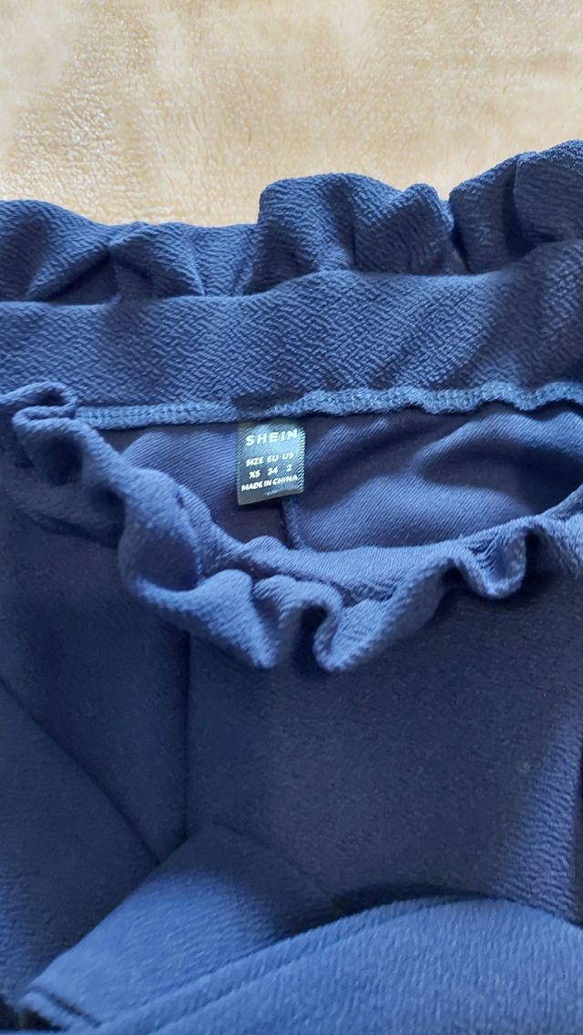 2 Pantalones tiro alto xs