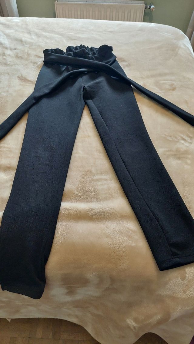 2 Pantalones tiro alto xs