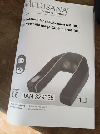 masajeadora cuello Medisana NM 10L