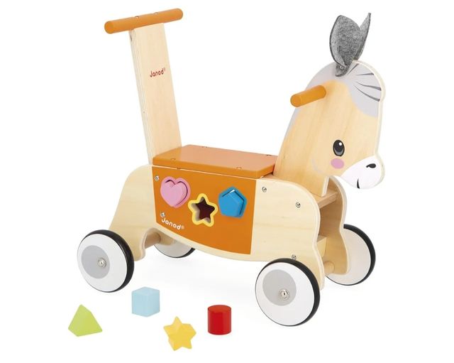 CORREPASILLOS DE MADERA PARA BEBÉ. 