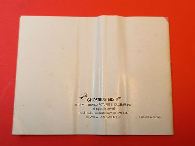 Ghostbusters 2 de Nintendo NES Pal Idioma Español!