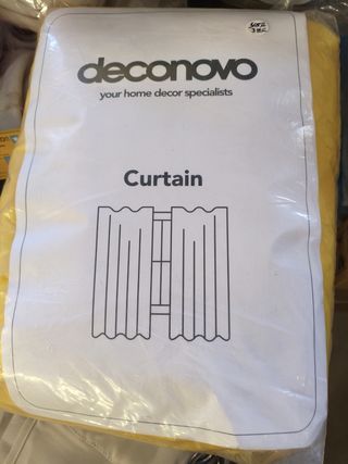 Cortinas Deconovo amarillas
Nuevas