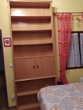 Librería madera 2,60x1,03m - Beige