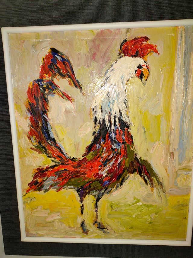 Cuadro pintado a mano 