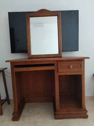 Escritorio madera Nogal