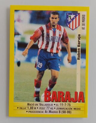 ATLÉTICO DE MADRID - LIGA PANINI 99-00 COLOCAS