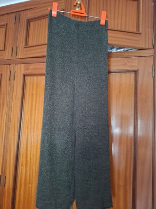 Pantalones grises - pata de elefante