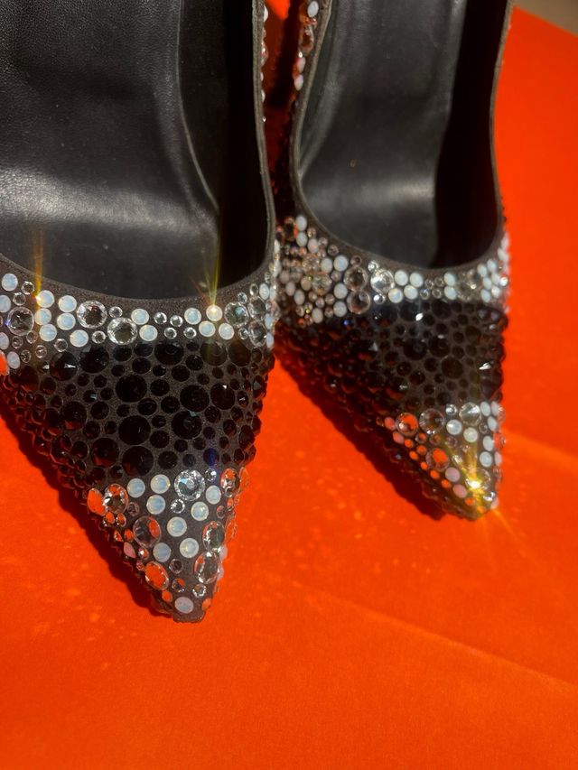 Scarpe col tacco alto Philipp Plein!!