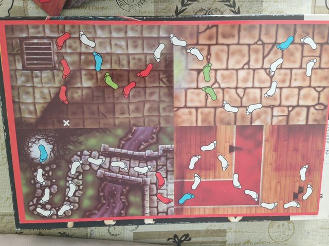 Brivido gioco da tavola anni 80