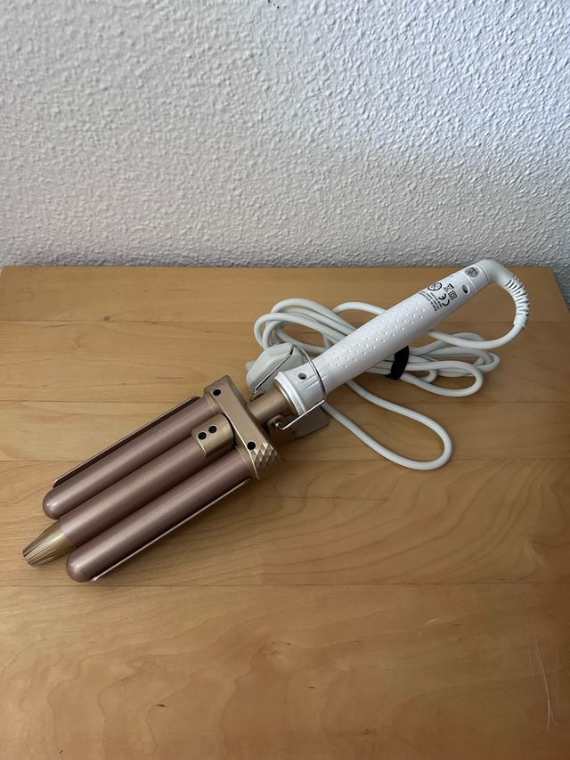 Rizador Beauty Works Trio - ¡Como nuevo!