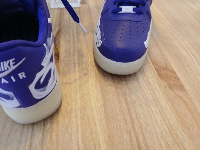 Nike Air Force 1 'Skeleton' - Blu