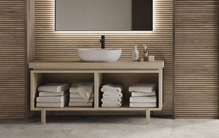 REVESTIMIENTO P.BLANCA ESTILO MADERA 40X120