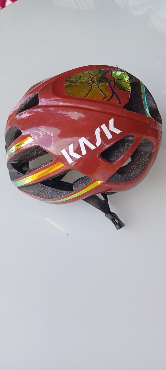 Casco: KASK PROTONE Rojo Mate - Talla M