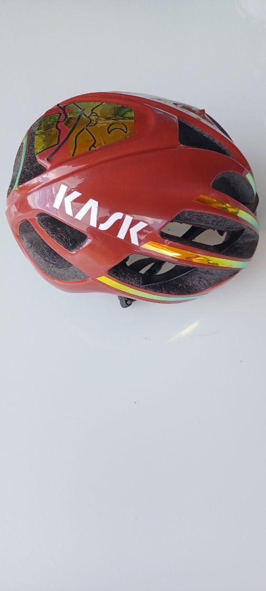 Casco: KASK PROTONE Rojo Mate - Talla M
