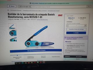 Crimpadora de cables DMC Daniels