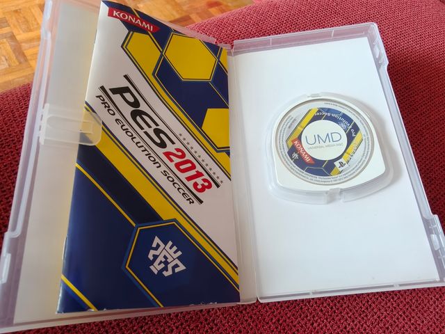 Pro Evolution soccer 2012 y 2013 para psp 