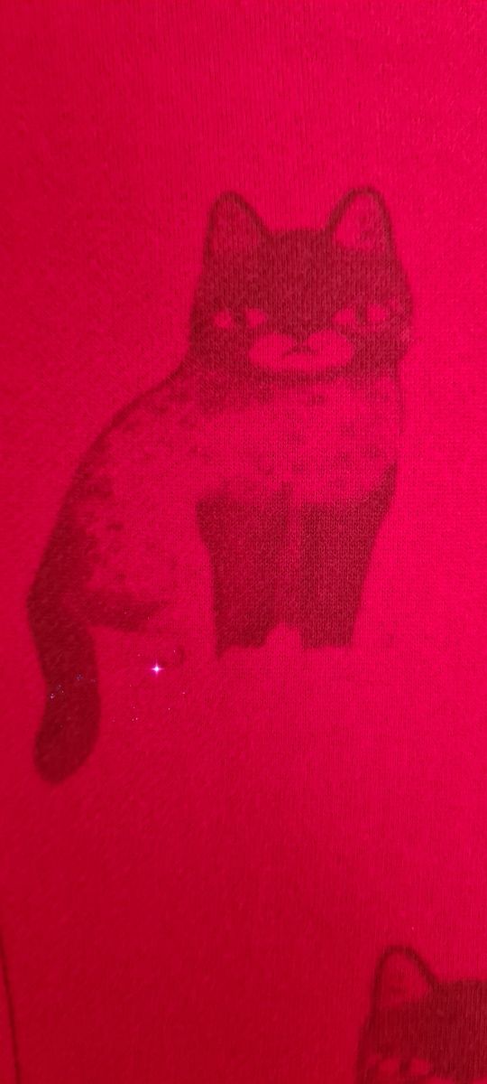 Vestido rojo gatos de Pepa Loves