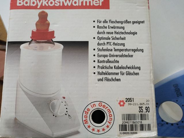 Calienta biberón DBK