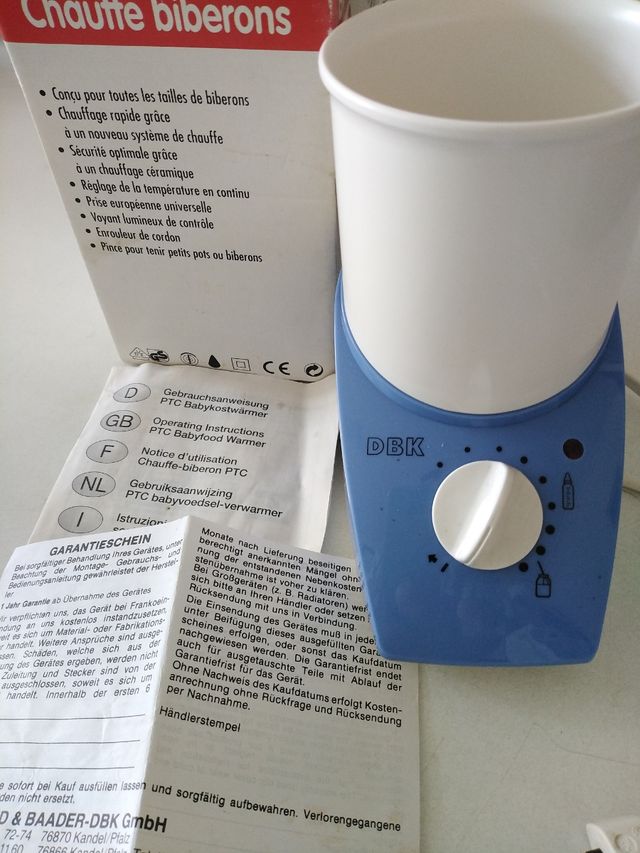 Calienta biberón DBK