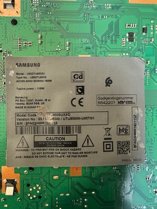 Placa base Samsung UE65TU8505
BN94-15911L