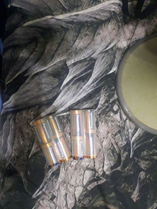 Megáfono Portátil Beige y Azul