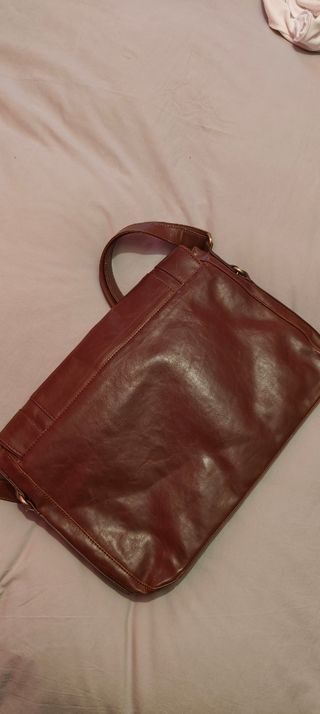 Bolso bandolera marrón