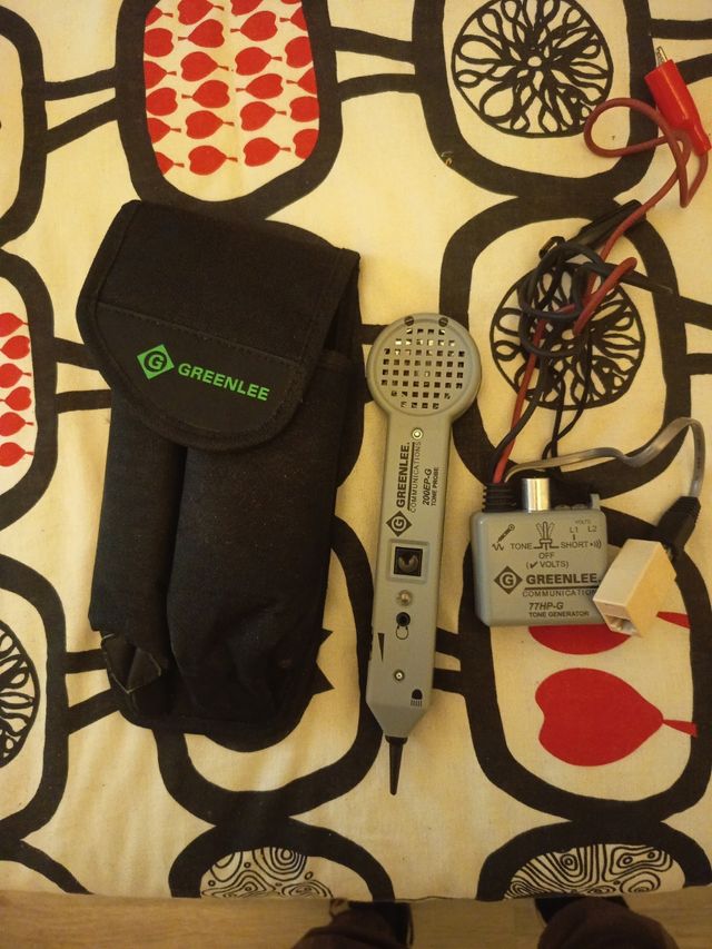 Comprobador de líneas telefonica