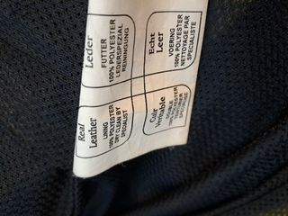 Conjunto cazadora y pantalón cuero