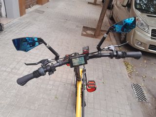 Bici ELÉCTRICA reclinada 20" con suspensión