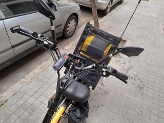 Bici ELÉCTRICA reclinada 20" con suspensión