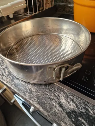 Moldes para tartas - Aluminio 7 cm altura x 20 cm.