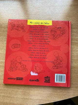 Libros infantiles Caillou